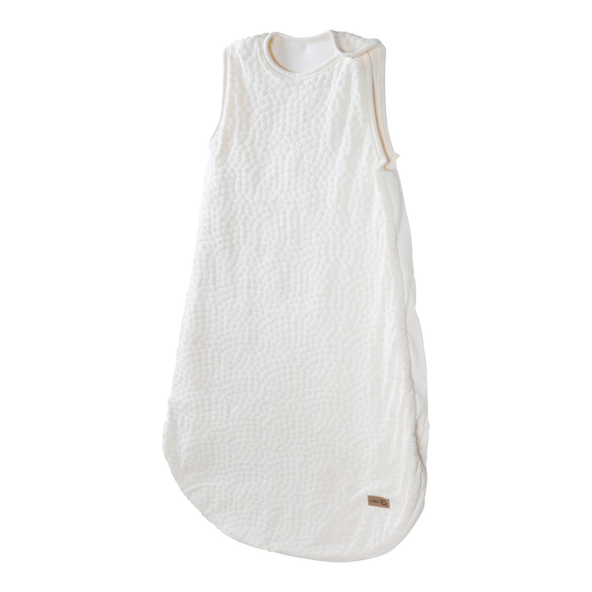 BABYSCHLAFSACK 90 cm Seashells oyster - Weiß, Textil (50/90cm) - Roba