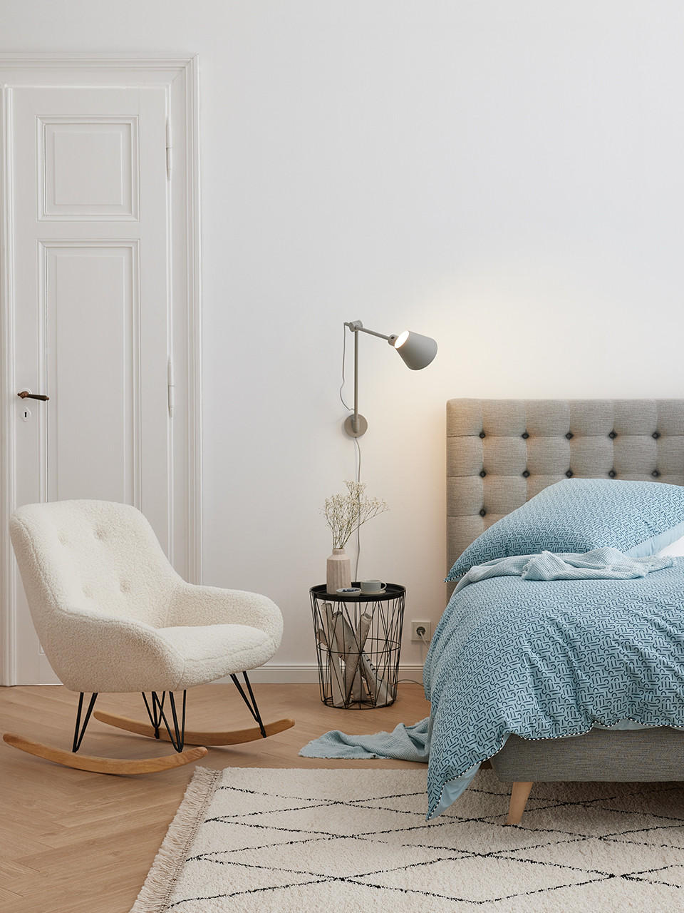 Skandi, Schlafen, Bett