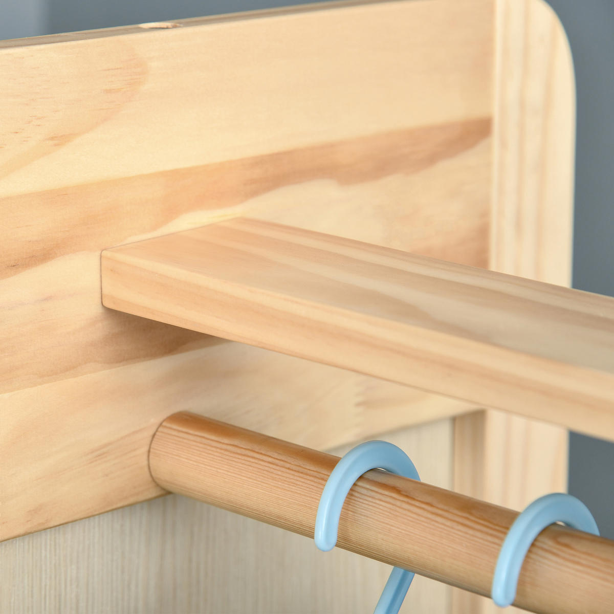 GARDEROBENSPIEGEL DE-17909 Hellholz - Naturfarben, Holzwerkstoff (44.5/170/40cm) - ComfortXL
