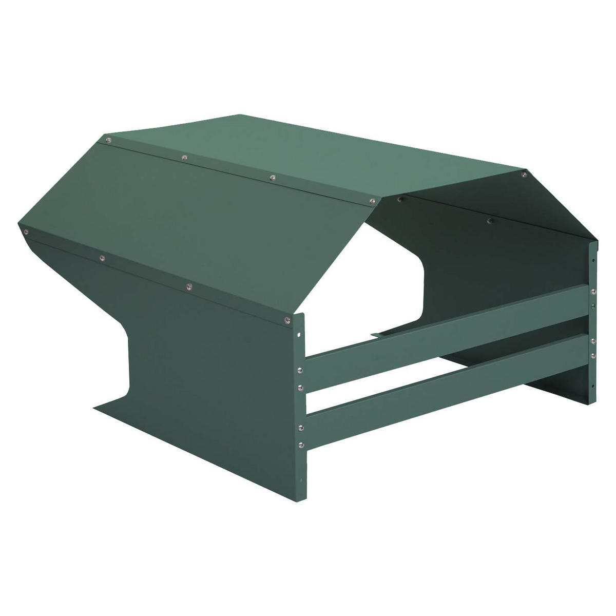 MÄHROBOTER-GARAGE 41x60x70cm Metall Grün - Grün, Metall (60/41/70cm) - PROREGAL