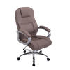 BÜROSTUHL Apodo, Stoff Taupe - Taupe, Textil/Metall (66/122/70cm) - TPFLiving