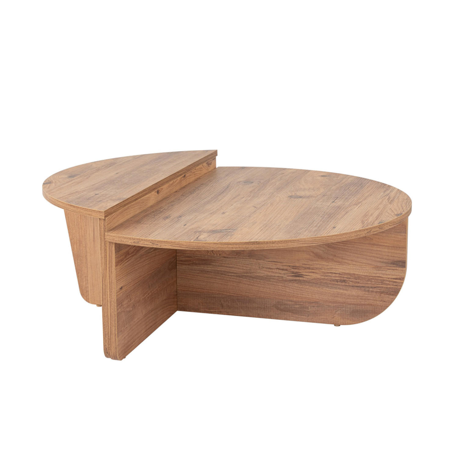 COUCHTISCH Poul Braun - Braun, Holzwerkstoff (90/90/35cm) - Concept Usine