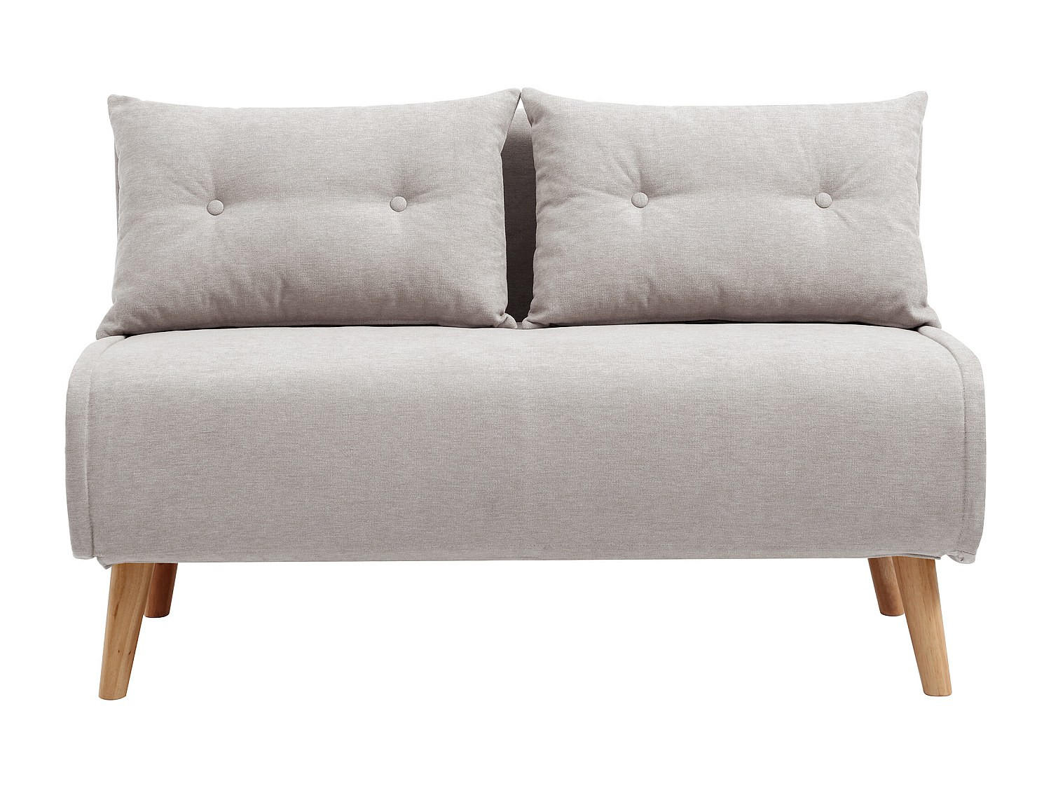Vente-Unique Schlafsofa Beige 120x74x74 cm