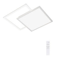 LED-DECKENLEUCHTE Carl 53/53/5 cm - Weiß, Metall (53/53/5cm) - Nettlife