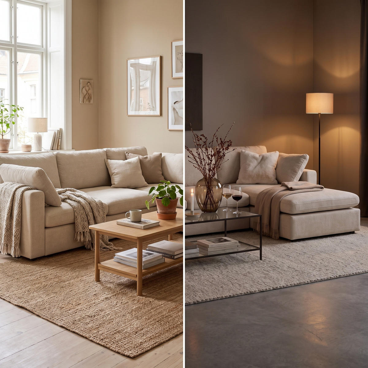 SCHÄSLONGSOFFA Lux för 3 personer 296 x 182 x 89 cm – grå - Grå, Textil (296/89/182cm) - ebuy24