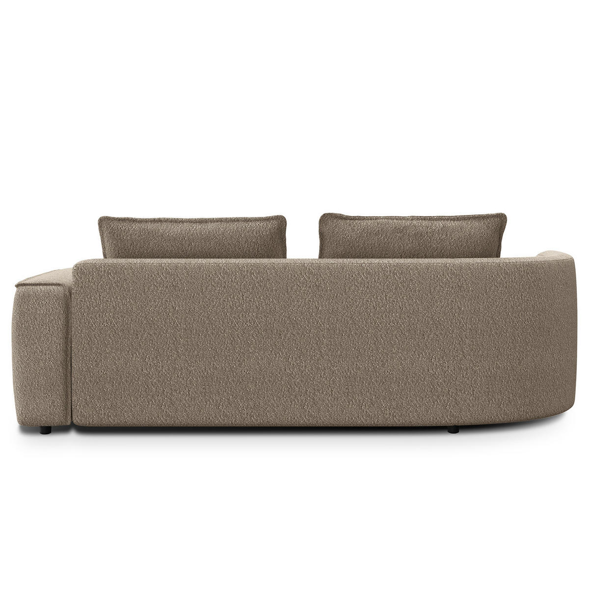 2,5-SITZER SOFA - Beige, Textil (217/82/156cm) - home24