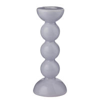 KERZENHALTER Super Natural - Blau, Keramik (8/20/8cm) - Butlers