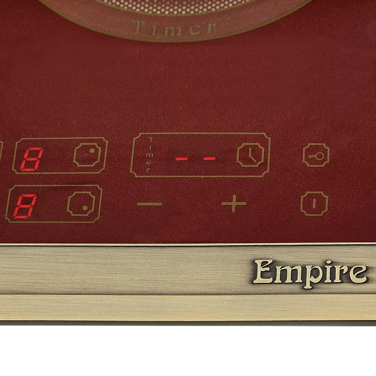 GLASKERAMIK Kochfeld - Bordeaux, Keramik (59/5.5/52cm) - Kaiser Küchengeräte