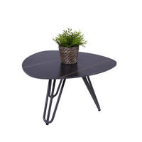 GARTENTISCH Judit 68 cm Terrassentisch - Grau, Metall (68/68/39cm) - DELUKE