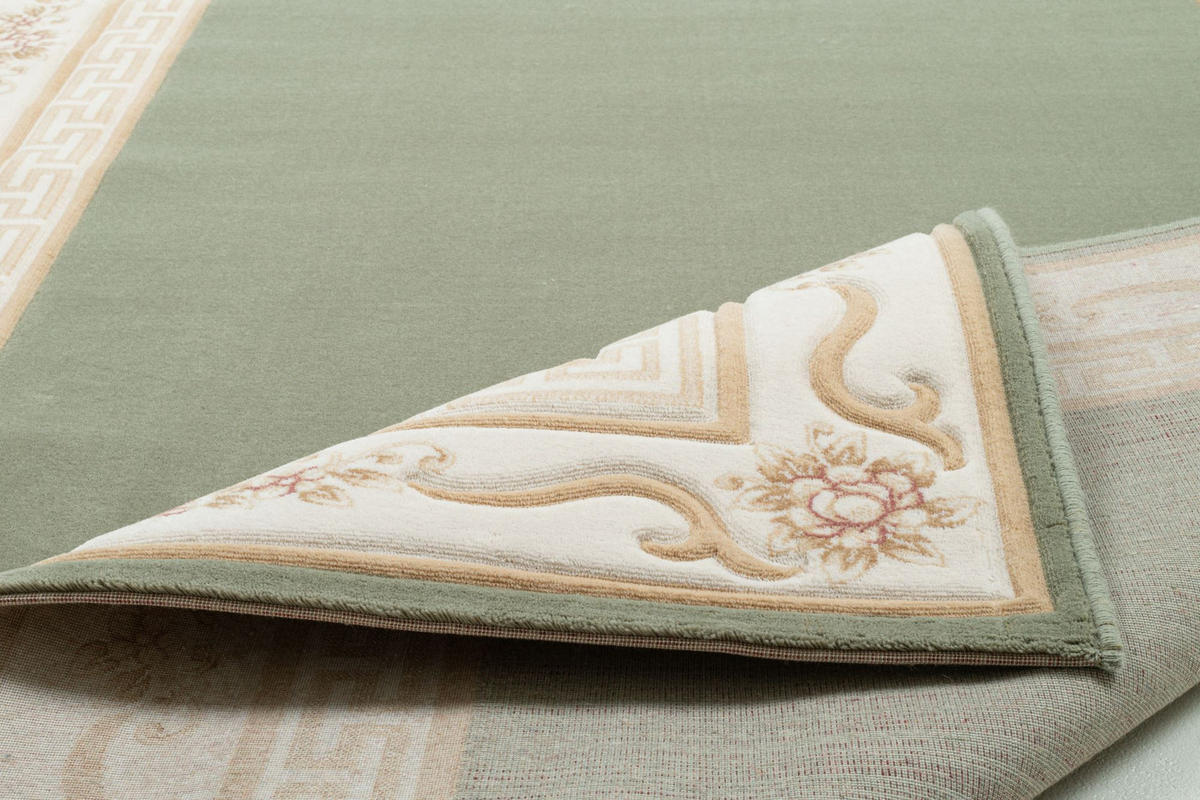WEBTEPPICH Pelinia 60x110 cm - Grün, Textil (60/110cm) - THEKO