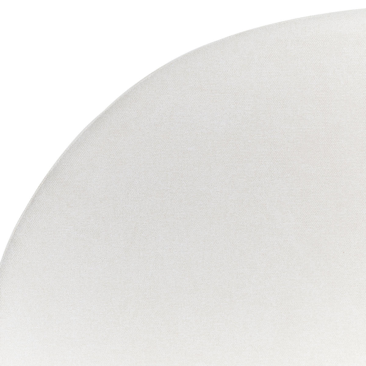 BETT 180/200cm Cremeweiß Millay - Creme, Textil (180/200cm) - Beliani
