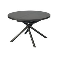 AUSZIEHBARER Tisch - 4 , 6 -Sitzer - MDF - grau, braun - FEROLA - Grau, Holz (120/160/76cm) - Vente-Unique