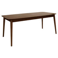 ESSTISCH nussbaumfarben - Walnussfarben, Holz (90/219/75cm) - ebuy24