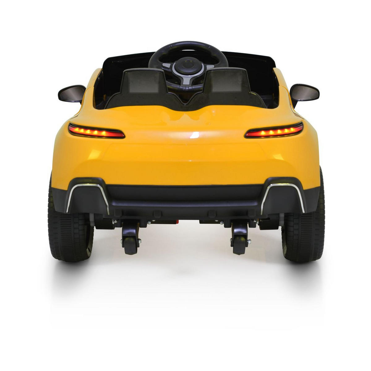 ELEKTROAUTO Dakota Musikfunktion gelb Fernbedienung Sicherheitsgurt MP3 - Gelb, Kunststoff (106/54/31cm) - Moni