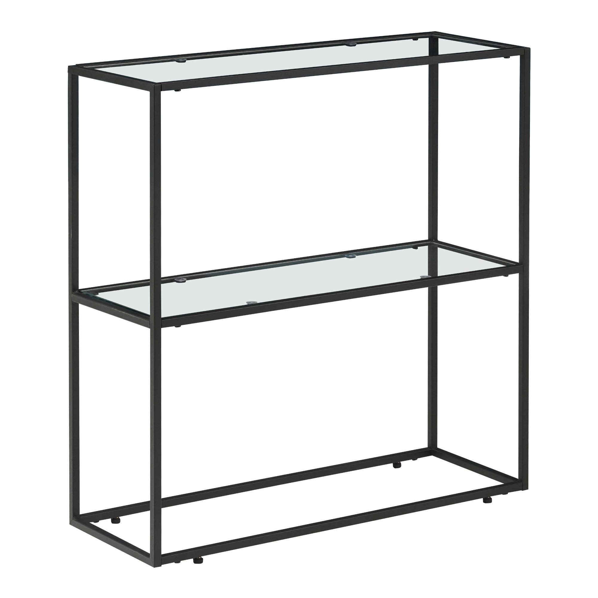 KONSOLENTISCH Konnevesi - Schwarz, Metall (30/80/85cm) - [en.casa]