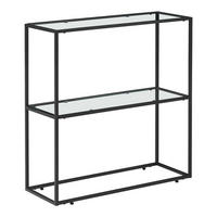 KONSOLENTISCH Konnevesi - Schwarz, Metall (30/80/85cm) - [en.casa]