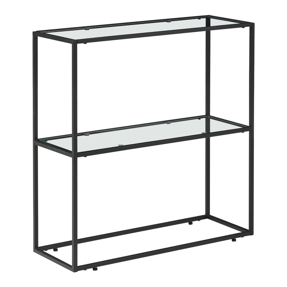KONSOLENTISCH Konnevesi - Schwarz, Metall (30/80/85cm) - [en.casa]