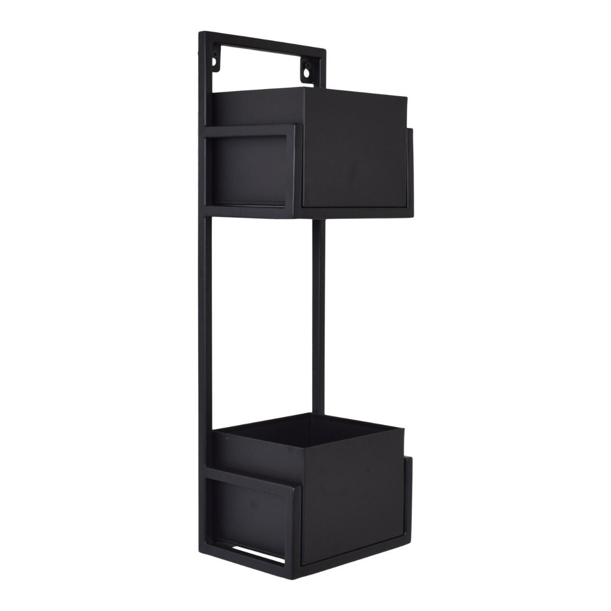 PFLANZENTOPF Flora Schwarz - Schwarz, Metall (60cm) - LOFT42
