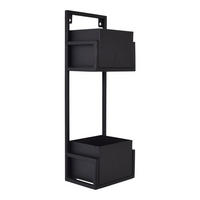 PFLANZENTOPF Flora Schwarz - Schwarz, Metall (60cm) - LOFT42