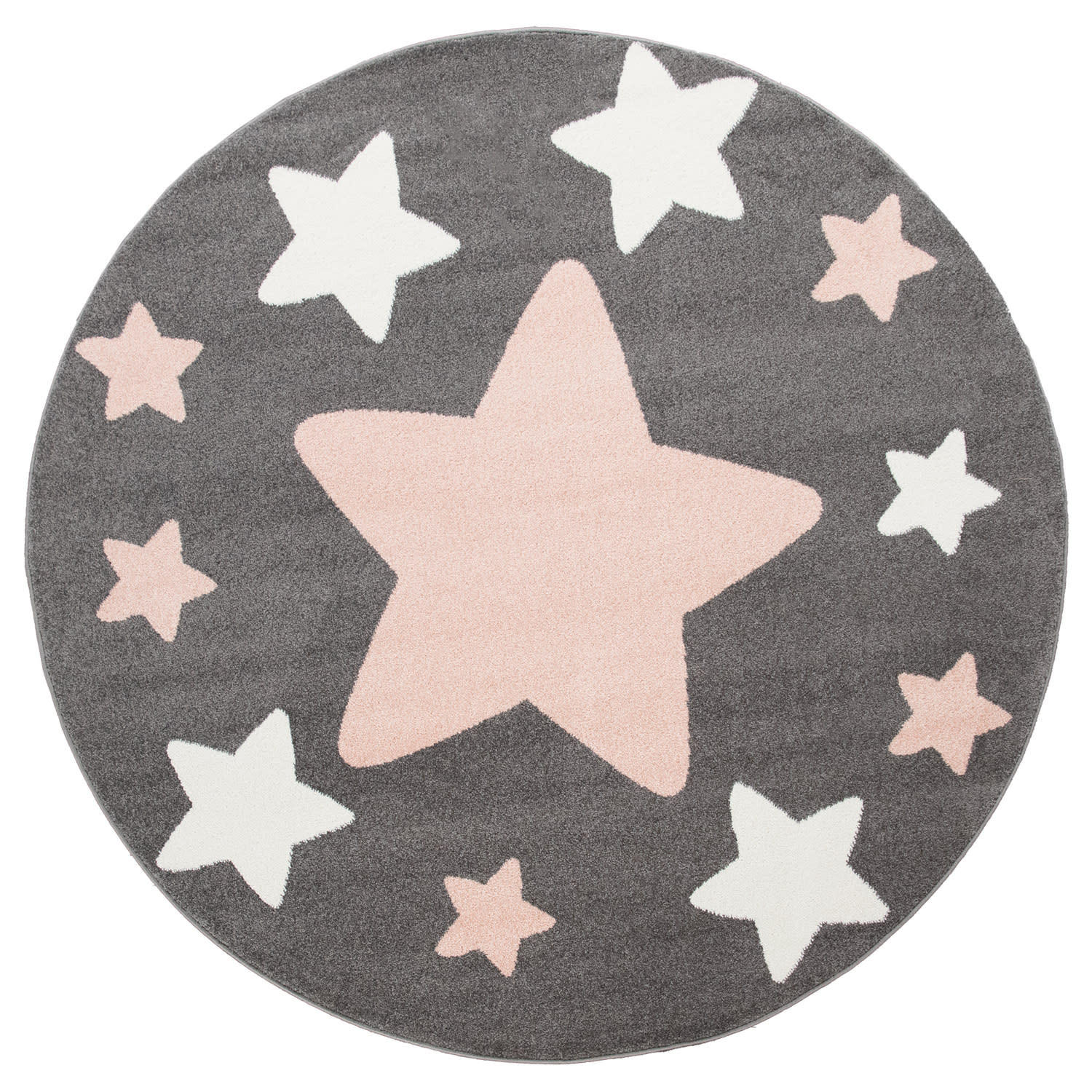 KINDERTEPPICH 160/160 cm Capri 330 - Grau, Kunststoff (160/160cm) - Paco Home