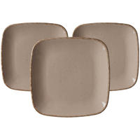 SPEISETELLER Casa Grau ø 27 cm 3er Set - Grau, Keramik (27cm) - Ritzenhoff Breker