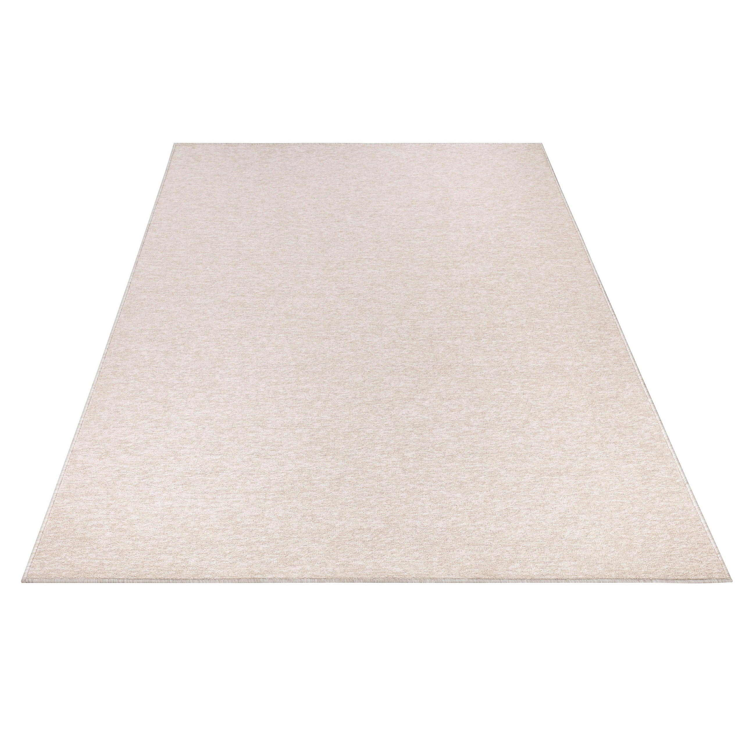 Paco Home Kurzflorteppich Creme 120x160 cm