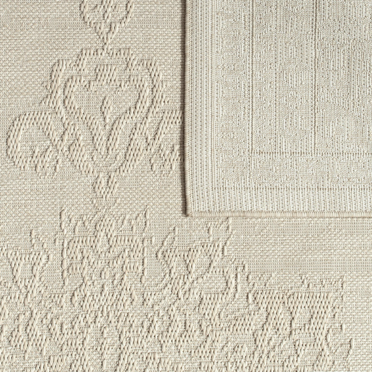 OUTDOORTEPPICH 120/160 cm Rimini 412 - Creme, Textil (120/160cm) - Paco Home