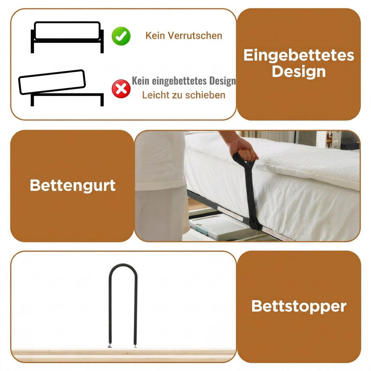 POLSTERBETT 140/190 cm Grau mit LED-Beleuchtung und Stauraum (Ohne Matratze) - Grau, Textil (140/190cm) - Oxeza