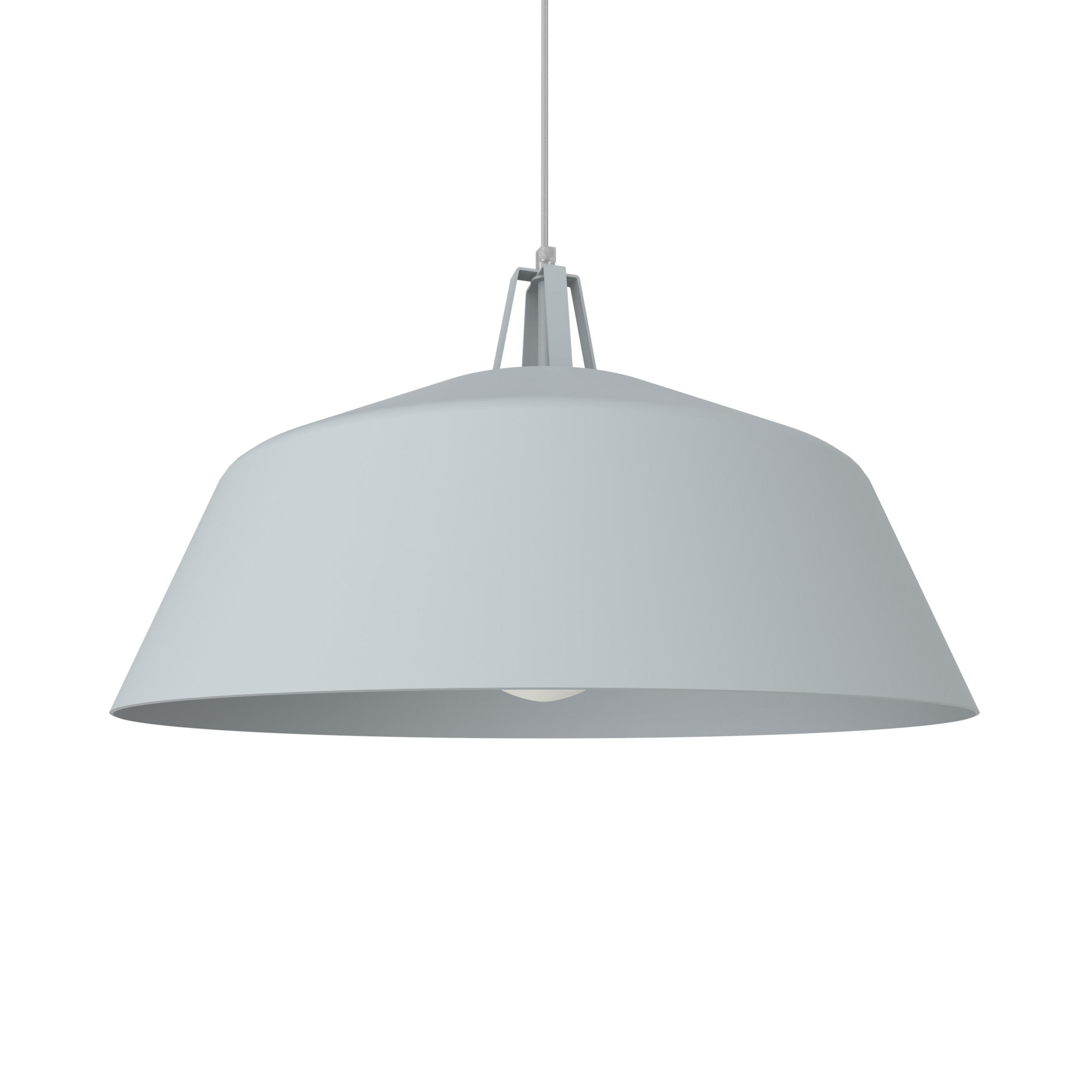 HÄNGELEUCHTE - Grau, Metall (50/50/30cm) - Lumicom