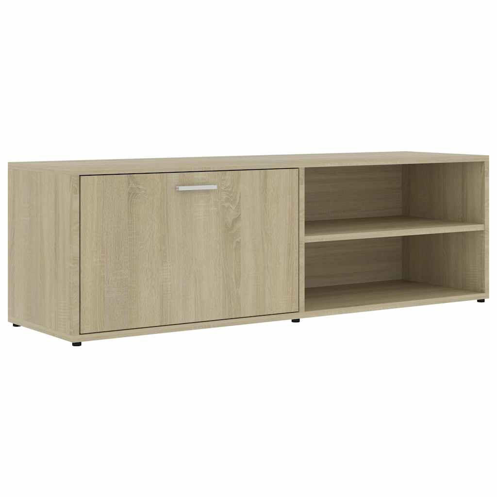 vidaXL Lowboard Sonoma Eiche 120x37x34 cm