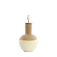 LAMPENFUSS Ulloa - Braun - 28.5/28.5/52 cm - Braun, Keramik (28.5/28.5/52cm) - Light & Living