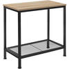 BEISTELLTISCH Filton,60 x 30,5 x 60,5 cm,Industrial Holz hell, Eiche Sonoma - Naturfarben, Holz (60/30.5/60.5cm) - tectake
