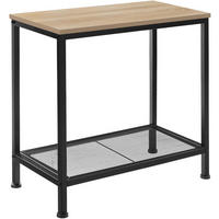 BEISTELLTISCH Filton,60 x 30,5 x 60,5 cm,Industrial Holz hell, Eiche Sonoma - Naturfarben, Holz (60/30.5/60.5cm) - tectake