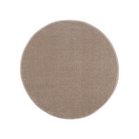 KURZFLOR-TEPPICH Fancy 900 Beige 200cm rund - Beige, Textil (200/200cm) - carpet city