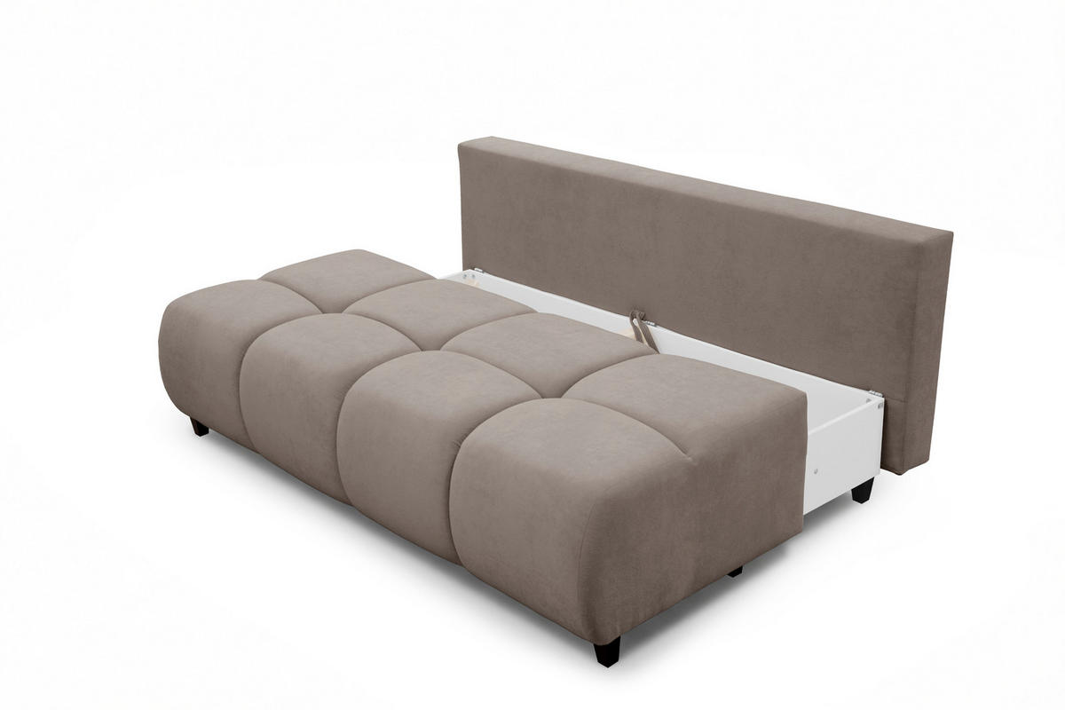 SOFA 196 cm in Braun - Braun, Textil (196/79/100cm) - Home Collective