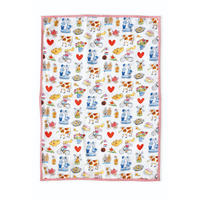 GESCHIRRTUCH Holland in Bunt - 50 x 70cm - Multicolor, Papier (0.2/5cm) - Blond Amsterdam