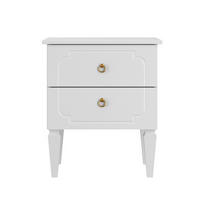 NACHTTISCH Royal - Weiß, Holzwerkstoff (51/59/40cm) - RAUMHIRSCH FURNITURE