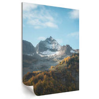 POSTER - 21x29 cm - Lunori - Herbst in den Bergen - Blau, Textil (21/29.7/0.1cm) - TULUP