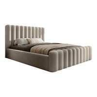 POLSTERBETT ALORIS 140x200 cm, Creme - Creme, Textil (200/140cm) - Fedve