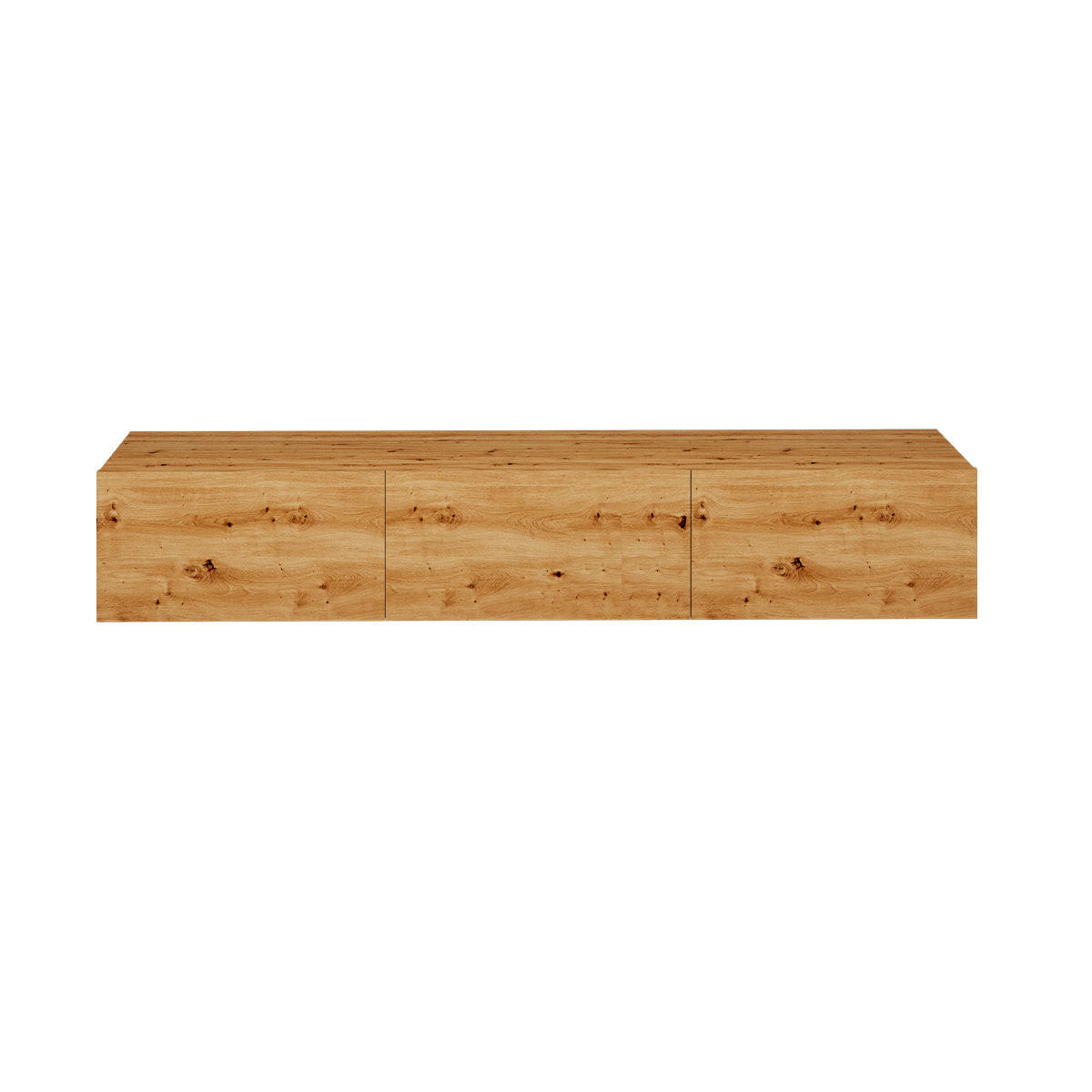 TV OMARICA Idao Svetli les - rjava, leseni material (160/29.1/35cm) - Petits-meubles