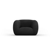 SESSEL Essen aus Boucle schwarz - Schwarz, Textil (95/86/130cm) - Cosmopolitan Design