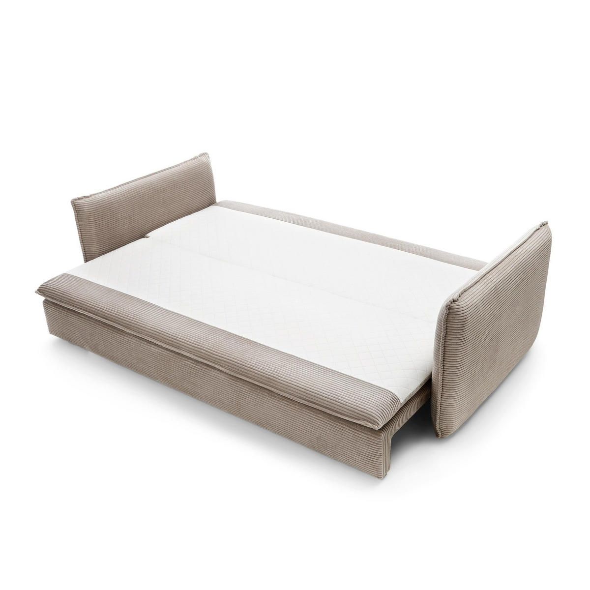 SOFA Lily Weiß - Weiß, Textil (240/82/95cm) - Pillovely