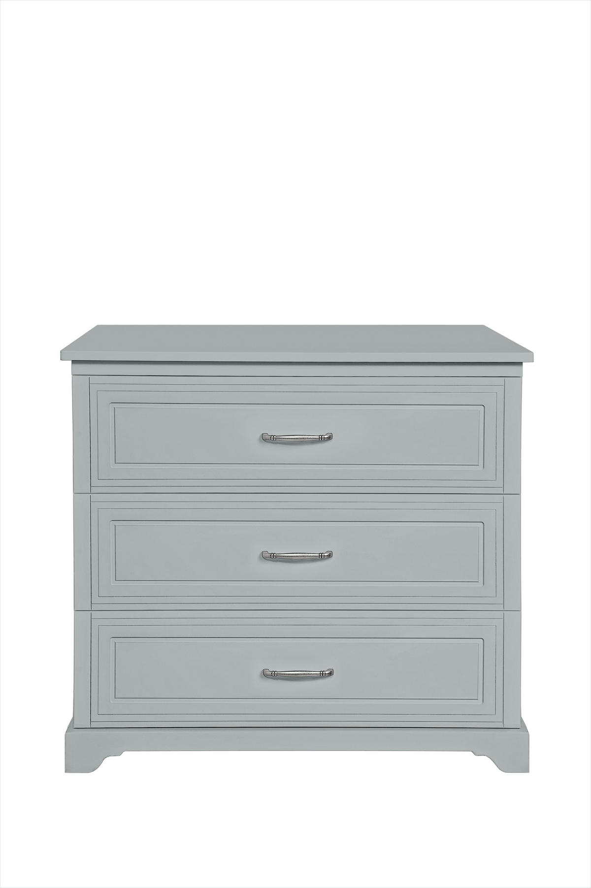 KINDERKOMMODE Melody – rustikale Eleganz und Funktionalität - Grau, Holzwerkstoff (98/89.5/53cm) - RAUMHIRSCH FURNITURE
