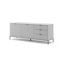 LOWBOARD Eliza Grau 150.1 x 60 cm - Grau, Holzwerkstoff (150/60/42cm) - Vicco