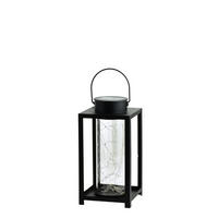 LAMPÁŠ Sokke čierna 15/15/30 cm plastová - čierna, plast (15/30/15cm) - Mondex