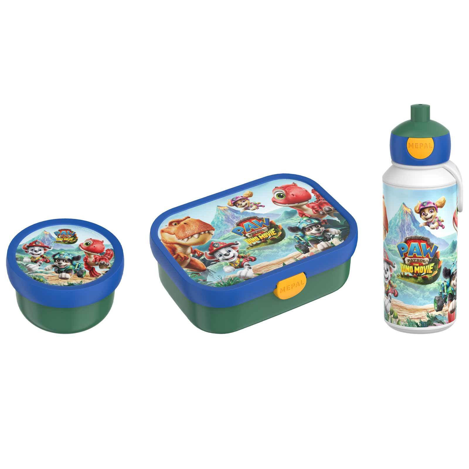 LUNCHSET Campus Paw Patrol Dino 3-tlg. - Multicolor, Kunststoff (6.8/24.4/24cm) - Mepal