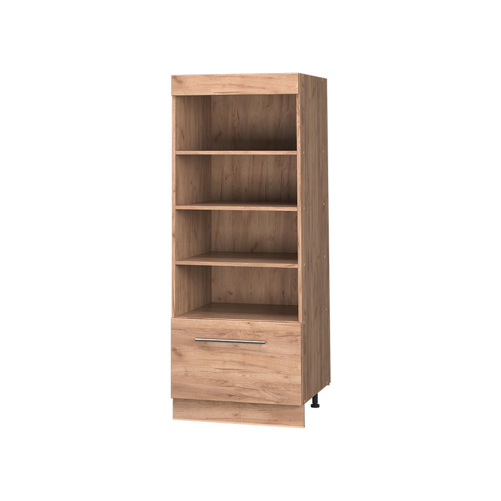 KUCHYNSKÝ REGÁL Fame-Line, Dub Goldkraft/Dub Goldkraft, 60 cm - dub medový, kompozitné drevo (60/153.6/58.1cm) - Vicco