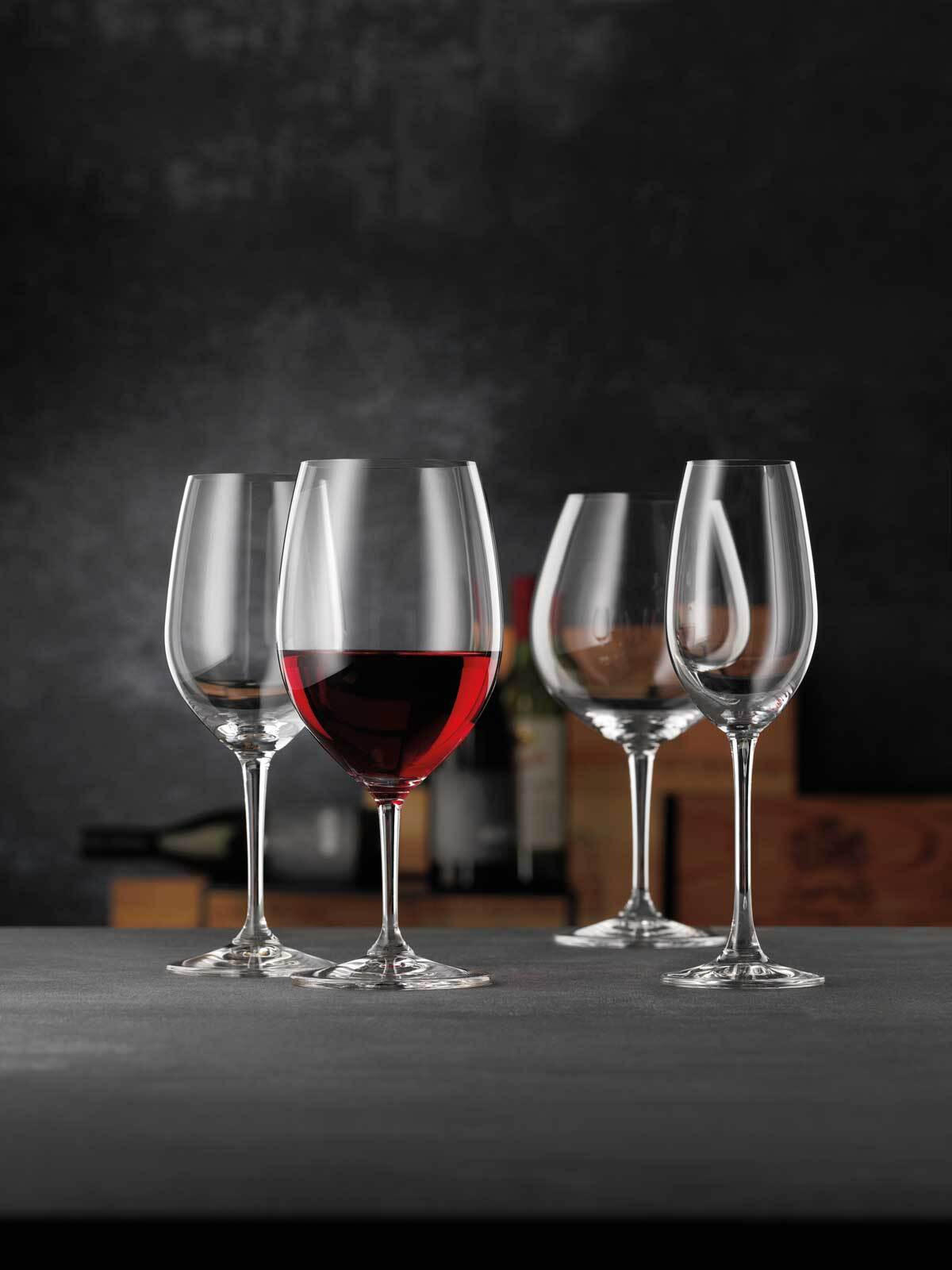 BORDEAUXGLÄSER ViVino transparent 610 ml 4er Set - Transparent, Glas (0.61L) - Nachtmann