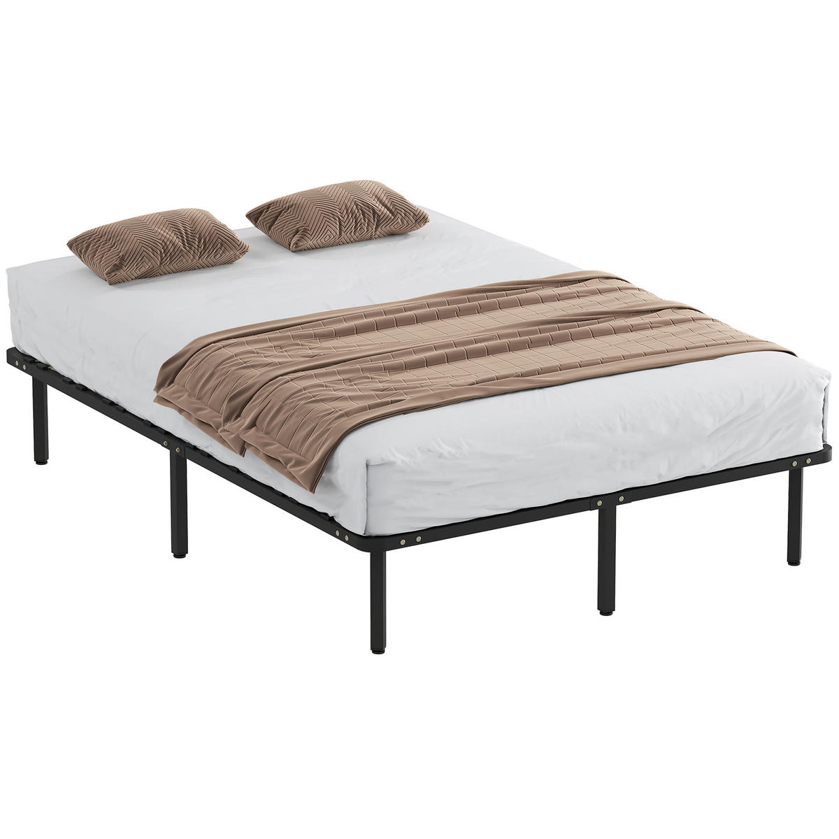 BETT 140x190 cm DE-14656mit Stauraum Schwarz - Schwarz, Holzwerkstoff (140/190cm) - ComfortXL