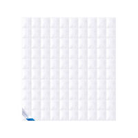 SOMMERBETTDECKE ELEGANCE Gänsedaunen leicht - Weiß, Naturmaterialien/Textil (200/200cm) - Böhmerwald